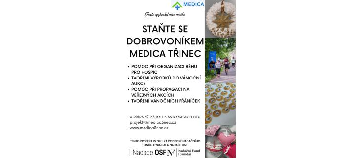 Dobrovolnictví v MEDICA Třinec