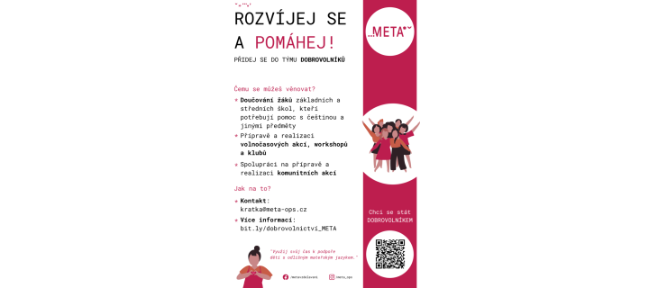 META, o.p.s. - Doučování a podpora vícejazyčných dětí